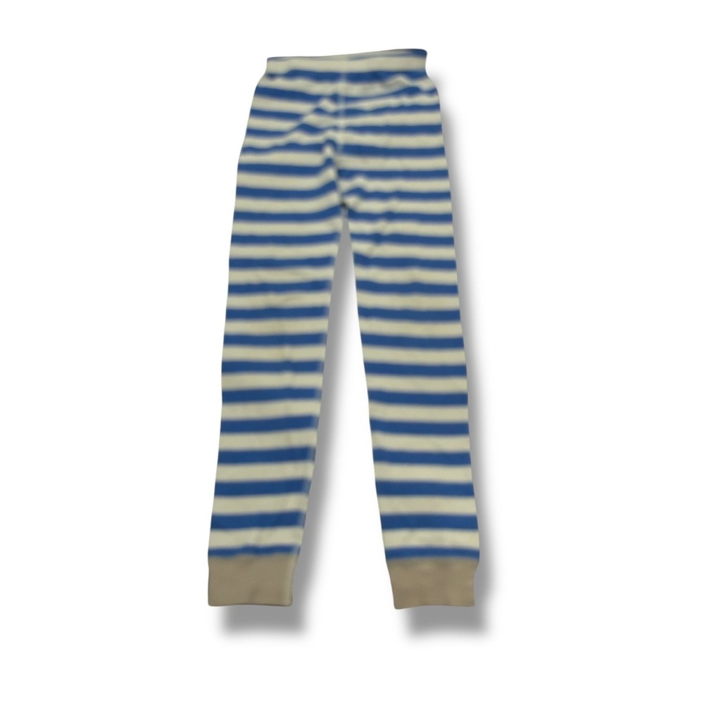 Hanna Andersson Star Wars Organic Cotton Pajama Pants‎ Kids 8 Blue White Stripe